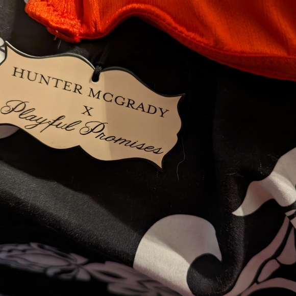 Halter style silk bralette - Picture 2 of 5